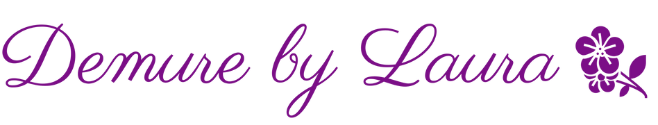 Demure by Laura logo