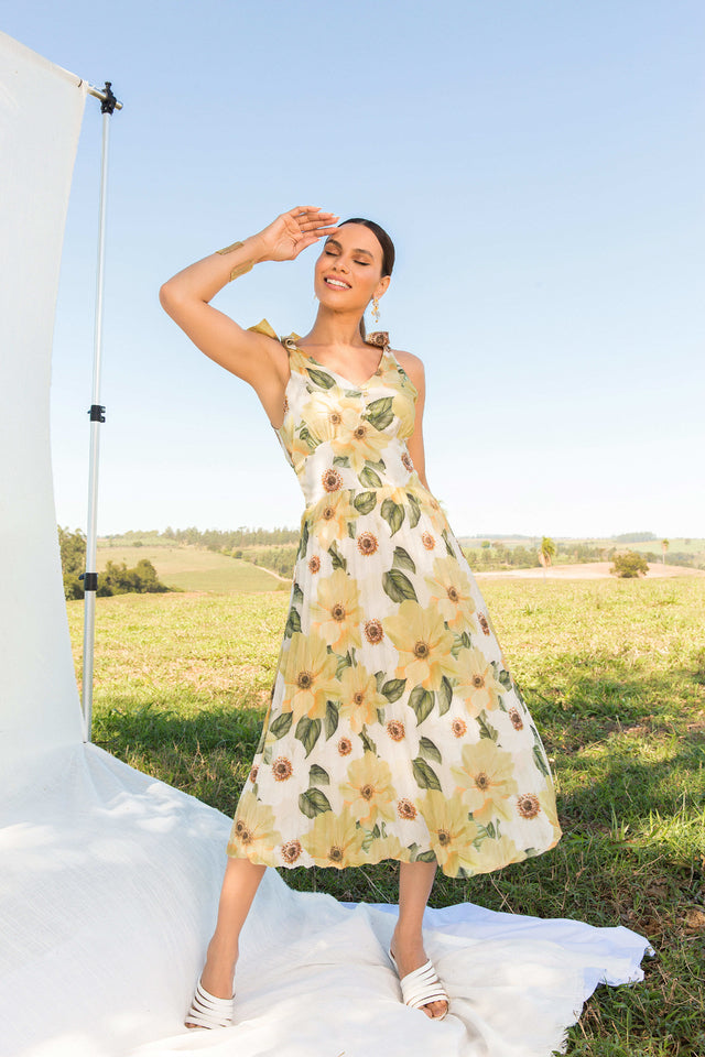mahi gold annie dress Phoenix Gown main image 0